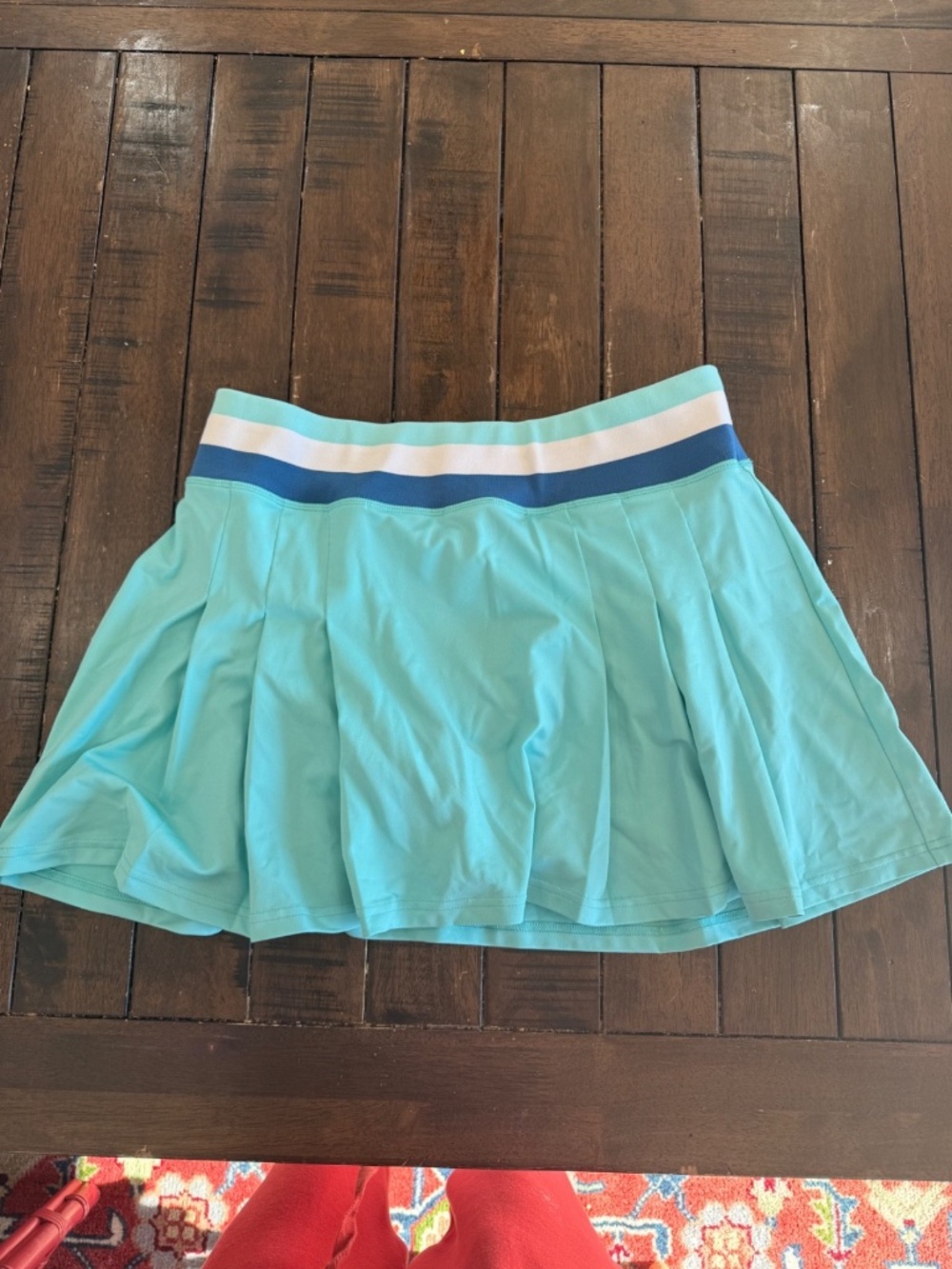 Tuckernuck Sport Lisbon Blue Pleated Tennis/Golf Skort